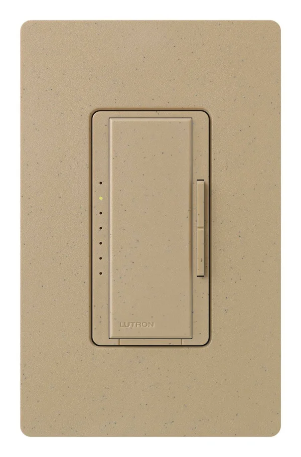 Lutron MSCELV-600M-MS Electronic Low-Voltage Dimmer - Mocha Stone