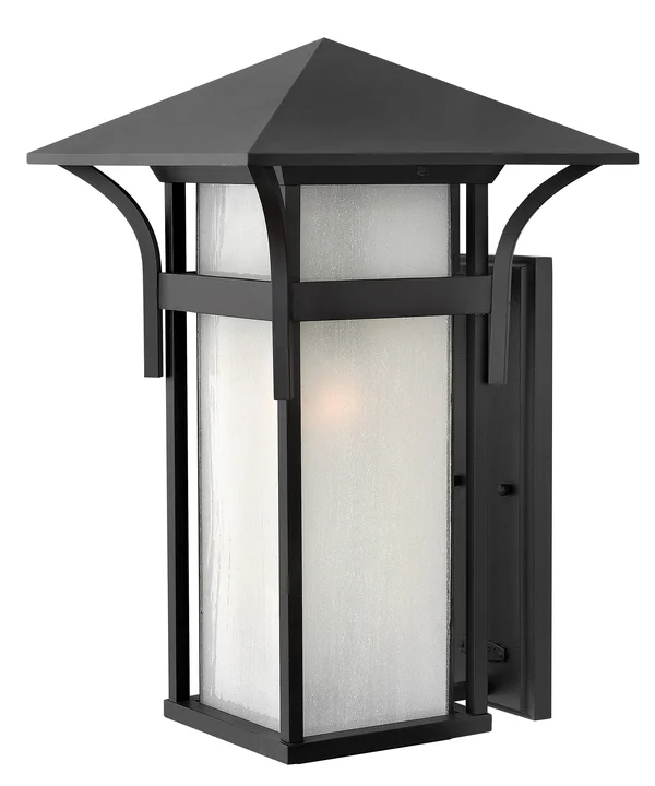 Hinkley Lighting 2579SK Harbor Outdoor Wall Light Satin Black