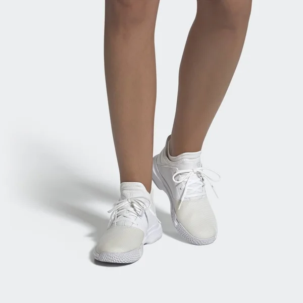 Adidas Women's GameCourt Tennis Shoes, White