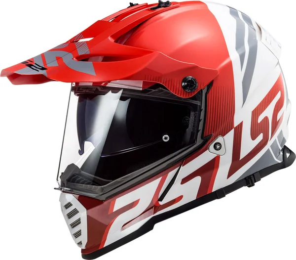 LS2 - Helmet MX436 Pioneer Evo Evolve Red, White - Size S