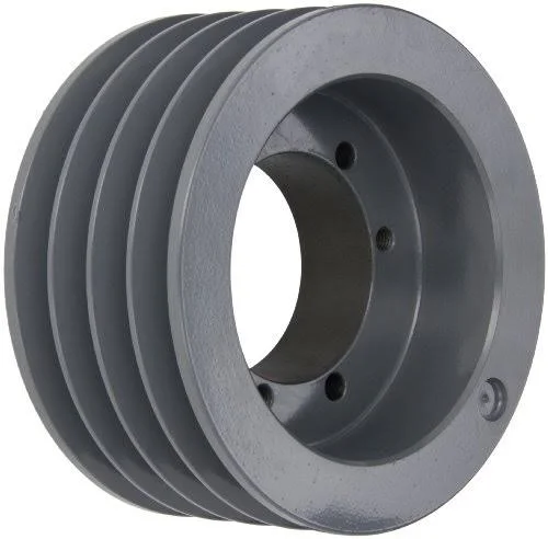 Gates QD4/5V6.30 V-Belt Pulley, Detachable, 4Groove, 6.3x22OD