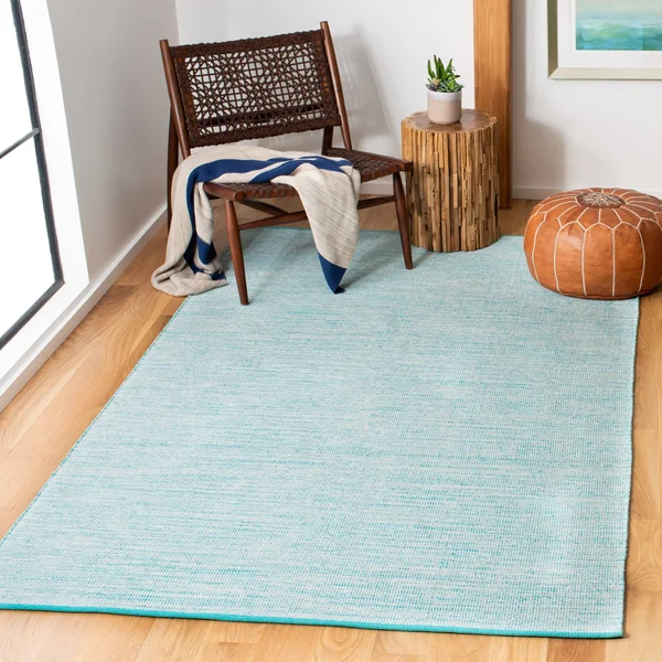 Safavieh 8& x 10& Montauk Montauk 250 Navy - Blue Rug