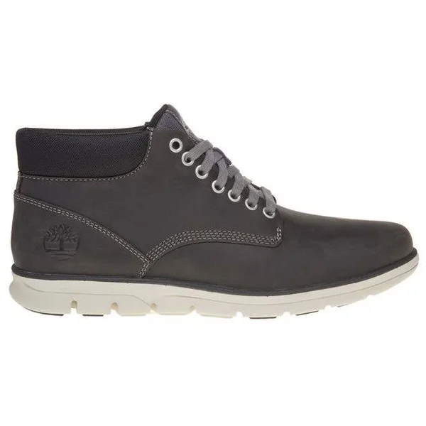 Timberland Bradstreet Chukka Leather Grey, Mens Sneakers, Size US 7.5 - Color Pewter Saddleback