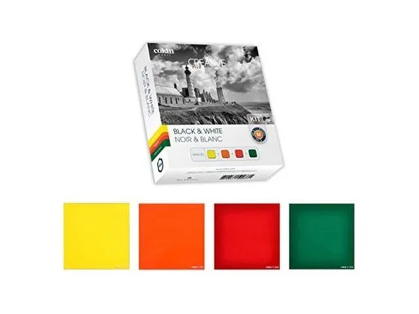 Cokin P Series Black and White Filter Kit H400-03, 84 x 84 x 1.6mm