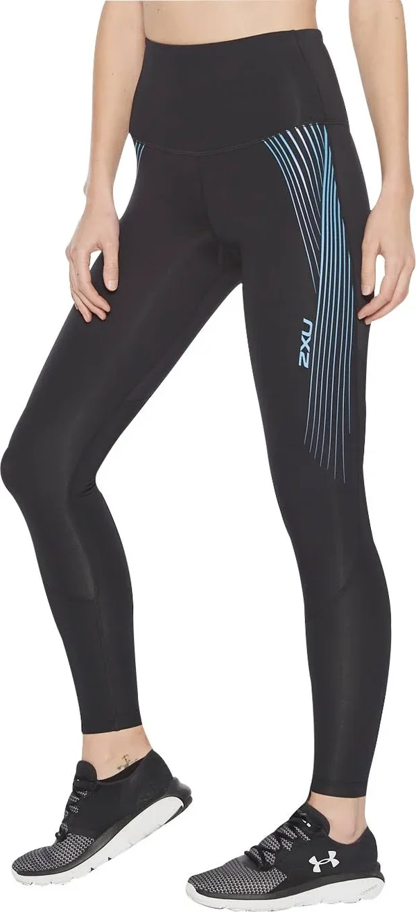 2XU Hi Rise Women's Compression Tights - Black - x Small