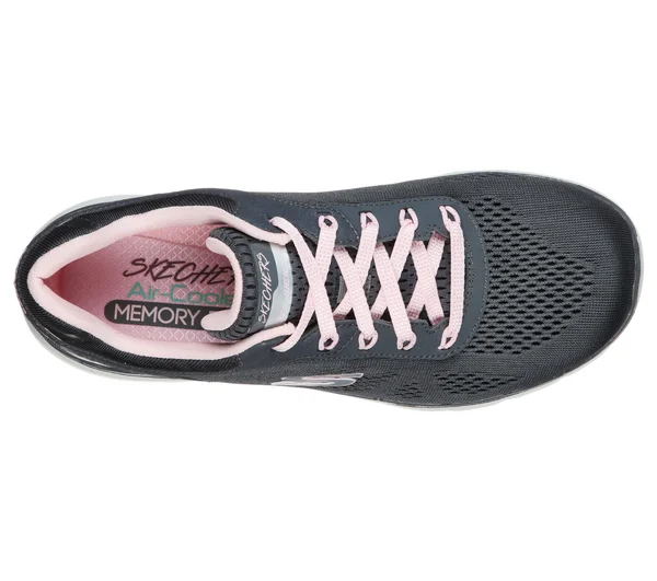 Skechers Women's Flex Appeal 3.0 Sneaker - Charcoal/Pink