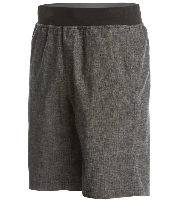 Prana Men's Vaha Short - XXL - Black Herringbone