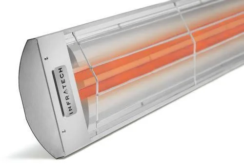 Infratech CD Series 33&& Dual Element 277V - 10.8 Amps Heater - Black