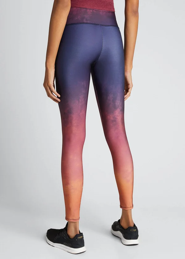 Onzie Graphic High-Rise Midi Legging - Firestone, Women's, Xs
