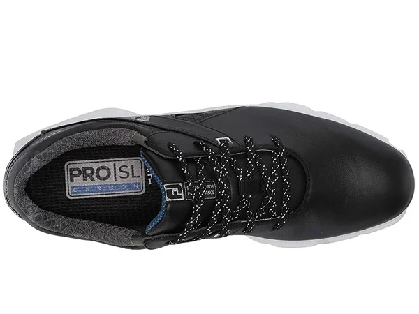 FootJoy Men's Pro|SL Carbon Spikeless Golf Shoes Size 9.5 - Black